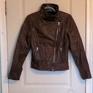 Mackage Lambskin leather jacket